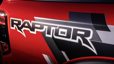 2022 Ford Ranger Raptor stickers