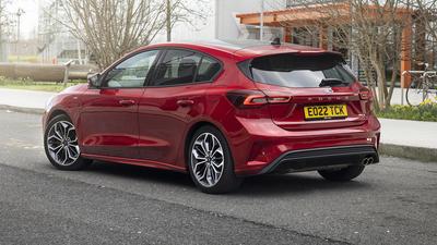 2021 Ford Focus hatchback rear view