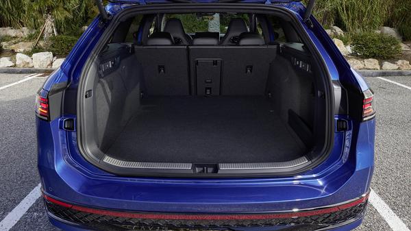 Blue 2024 Volkswagen Passat boot space