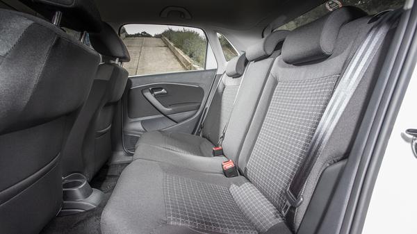 2014 Volkswagen Polo rear seats