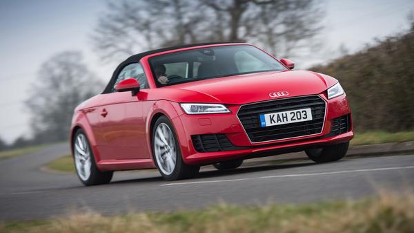 2015 Audi TT Roadster handling