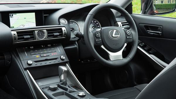 2015 Lexus IS interior