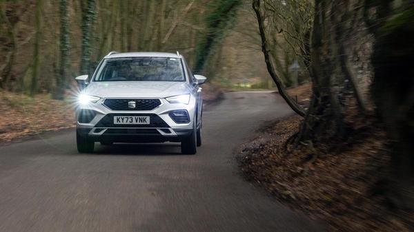 2020 SEAT Ateca driving on country road