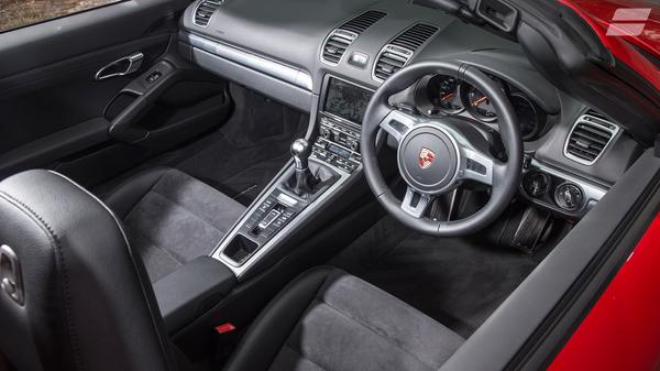 Porsche Boxster interior