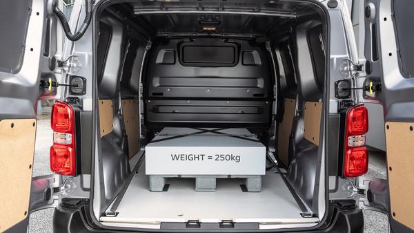 Citroen Dispatch 2024 Cargo Area With Dummy Weight