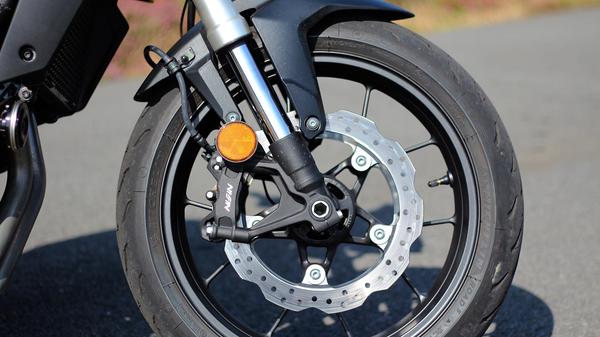 2023 Honda CB750 Hornet front brakes
