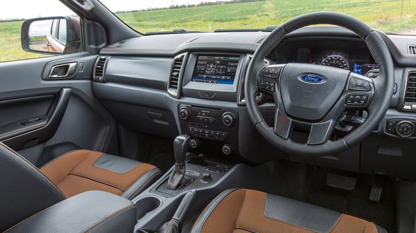 2016 Ford Ranger interior