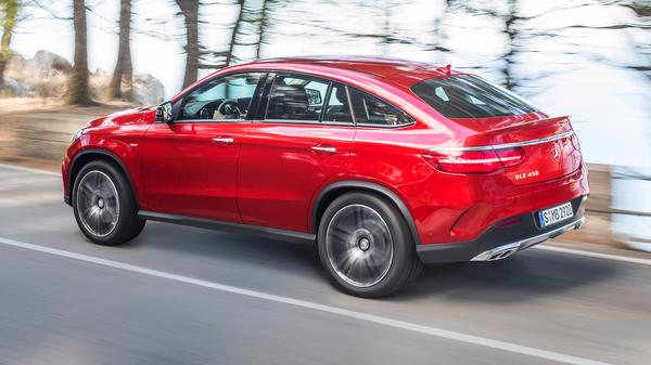 Mercedes GLE Coupe handling