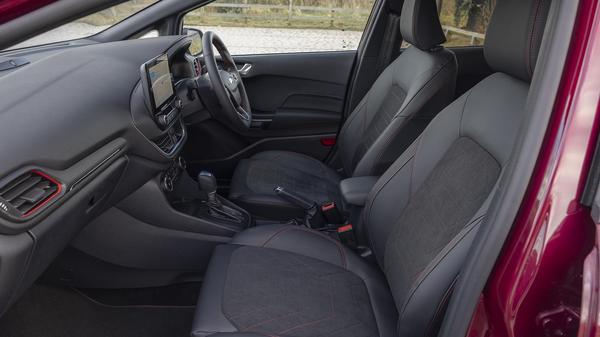 2021 Ford Fiesta front seats