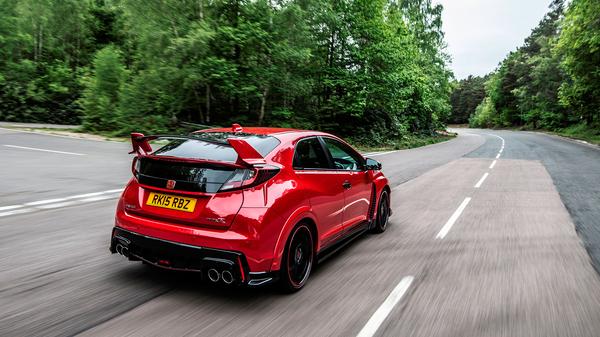 Honda Civic Type R handling