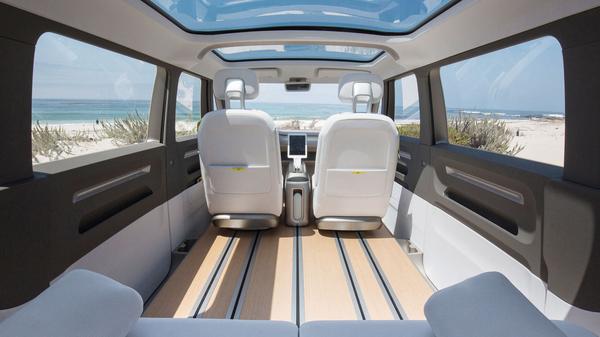Volkswagen I.D. BUZZ electric campervan preview