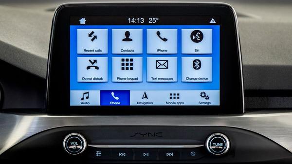 Ford Focus infotainment screen