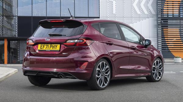 2021 Ford Fiesta rear view