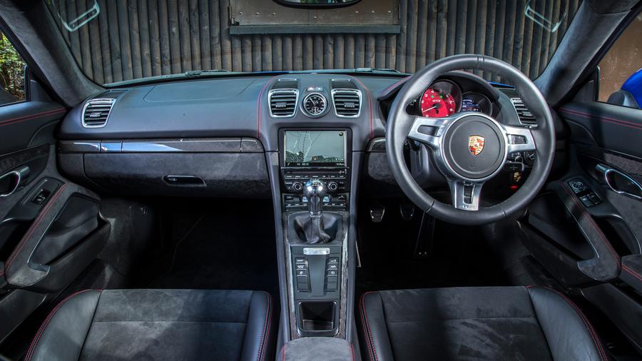 Porsche Cayman interior
