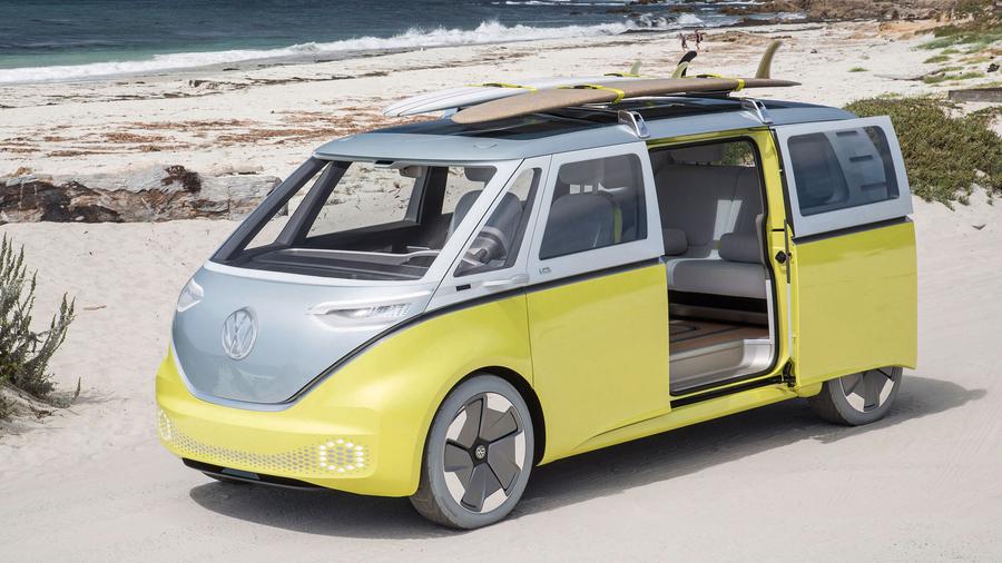 Volkswagen I.D. BUZZ electric campervan preview Auto Trader UK