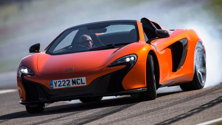 McLaren 650S handing