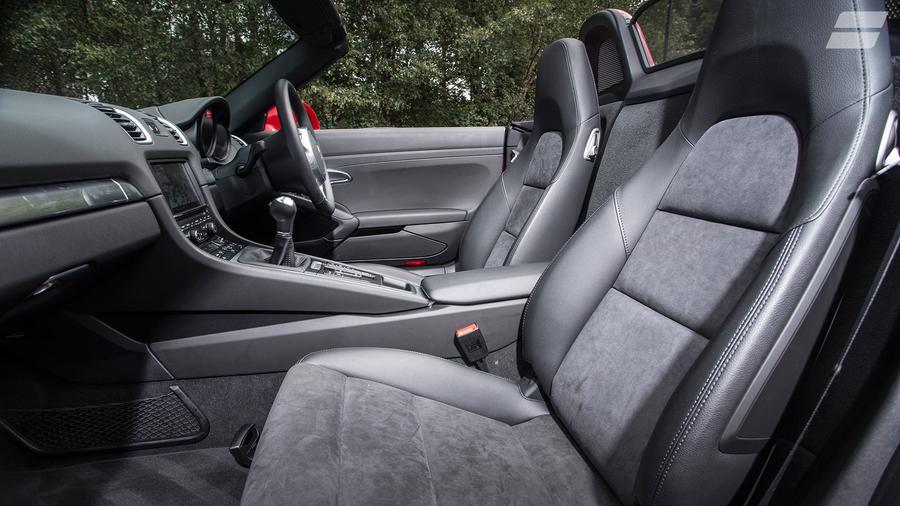 Porsche Boxster cabin